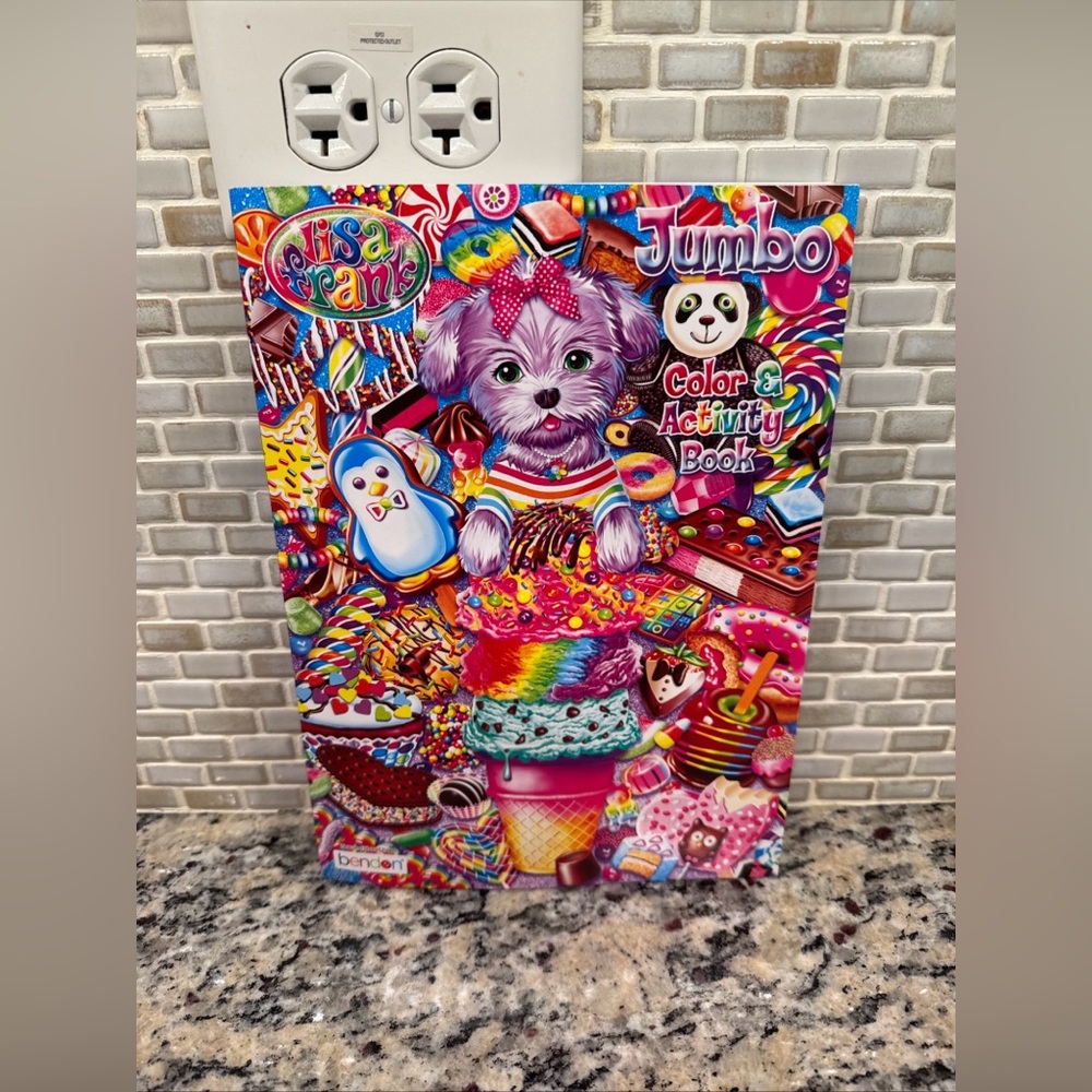 🦄🐬Lisa Frank Coloring Book